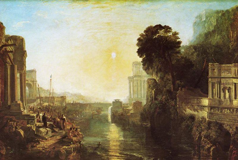 Joseph Mallord William Turner Dido Building Carthage aka The Rise of the Carthaginian Empire Sweden oil painting art